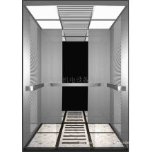 Mirror etching passenger elevator with machine room